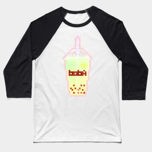 Pixel Boba - Pina Colada Baseball T-Shirt